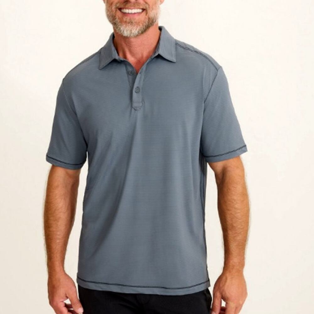 Tommy Bahama Men's Turbulence Costa Wave IslandZone Polo Shirt Size 2XL